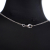 Chanel AB Chanel Silver Silver Metal Faux Pearl CC Rhinestones Pendant Necklace Italy