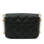 Chanel AB Chanel Black Lambskin Leather Leather CC Lambskin About Pearls Card Holder On Chain Italy