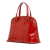 MCM B MCM Red Patent Leather Leather Visetos Patent Handbag Korea, South