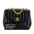 Chanel B Chanel Black Lambskin Leather Leather Lambskin Mademoiselle Bijoux Chain Flap France