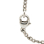 Chanel B Chanel Silver Silver Metal Plated CC Enamel Strawberry Chain Bracelet France