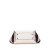 Burberry B Burberry White with Black Calf Leather Mega Check Trimmed Harcourt Satchel China