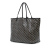 Goyard B Goyard Black Coated Canvas Fabric Goyardine Saint Louis GM France