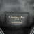 Christian Dior B Dior Black Calf Leather Micro Supple skin Cannage Caro Bag Italy