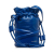 Alexander McQueen AB Alexander McQueen Blue Calf Leather Small The Curve Bucket Bag Italy