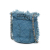 Chanel AB Chanel Blue Denim Fabric Mini Mood Bucket with Chain France