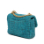 Chanel AB Chanel Blue Tweed Fabric Mini Pending CC Flap Italy