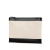 Balenciaga AB Balenciaga Brown Light Beige with Black Canvas Fabric Navy Clip M Italy