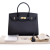 Hermès AB Hermès Black Calf Leather Veau Madame Birkin Sellier 30 France