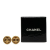 Chanel B Chanel Gold Gold Plated Metal CC Clip On Earrings France