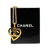 Chanel B Chanel Gold Gold Plated Metal CC Heart Pendant Necklace France