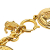 Chanel B Chanel Gold Gold Plated Metal CC Medallion Bracelet France