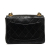 Chanel B Chanel Black Lambskin Leather Leather Mini Square Classic Lambskin Flap France