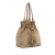 Bottega Veneta AB Bottega Veneta Brown Suede Leather Drawstring Tote Italy