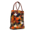 Chloé AB Chloé Multi Multicolor with Brown Calf Leather skin Patchwork Joyce Tote Italy