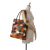 Chloé AB Chloé Multi Multicolor with Brown Calf Leather skin Patchwork Joyce Tote Italy