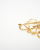 Loewe Anagram Gold Plated Brooch