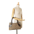 Gucci AB Gucci Brown Beige Canvas Fabric GG Tote Italy