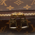 Louis Vuitton AB Louis Vuitton Brown with Black Monogram Canvas Canvas Monogram Boulogne Italy