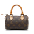 Louis Vuitton B Louis Vuitton Brown Monogram Canvas Canvas Monogram Mini HL Speedy France