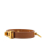 Hermès B Hermès Brown with Gold Calf Leather Mini Dog Anneaux Wrap Bracelet France