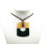 Hermès AB Hermès Brown N/a Natural Material Buffalo Horn Dalva Pendant Necklace Vietnam