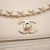 Chanel B Chanel White Ivory Caviar Leather Leather Caviar Business Affinity Messenger Flap Italy