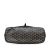 Goyard B Goyard Black Coated Canvas Fabric Goyardine Capetien MM Messenger Bag France