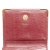 Cartier B Cartier Red Bordeaux Calf Leather Must de Cartier Coin Pouch Italy