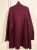 ba&sh Medee dress in burgundy wool