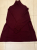 ba&sh Medee dress in burgundy wool