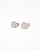 Christian Dior Hoop Rhinestone Clip-on Earrings