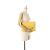 Chanel Yellow Mustard Lambskin Leather Leather Large Printed Lambskin La Habana O Case Clutch Italy