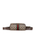 Gucci AB Gucci Brown Beige Coated Canvas Fabric Small GG Supreme Ophidia Belt Bag Italy