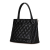 Chanel B Chanel Black Caviar Leather Leather Caviar Medallion Tote France