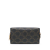 Celine AB Celine Black Coated Canvas Fabric Triomphe Clutch On Chain Italy