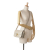 Celine AB Celine Brown Light Beige Calf Leather Medium skin Triomphe Crossbody Italy