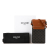 Celine AB Celine Brown Dark Brown Coated Canvas Fabric Triomphe and Lambskin Phone Pouch with Flap Italy