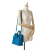 Bottega Veneta B Bottega Veneta Blue Nappa Leather Leather Nappa Intrecciato Convertible Bucket Italy