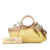 Loewe B LOEWE Yellow with Multi Nappa Leather Leather Tricolor Nappa Aire Handbag Spain