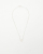 Gucci Logo Plate Silver Necklace