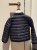 Moncler Lightweight Down Jacket Lans Navy