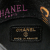 Chanel AB Chanel Black Denim Fabric Mood Clutch with Chain France