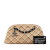 Chanel Brown Small Patent Stitch Just Mademoiselle Bowling Bag Italy