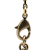 Chanel B Chanel Gold Gold Plated Metal Rhinestones CC Pendant Necklace France