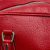 Prada B Prada Red Calf Leather Cinghiale Bauletto Handbag Italy