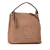 Gucci B Gucci Brown Beige Calf Leather Large Soho Convertible Hobo Italy