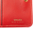 Versace B Versace Red Calf Leather Quilted skin Medusa Compact Wallet Italy