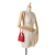 Christian Dior AB Dior Red Lambskin Leather Leather Micro Lambskin Cannage Lady Dior Italy