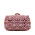 Louis Vuitton AB Louis Vuitton Red Canvas Fabric Monogram 1854 Speedy Bandouliere 25 France